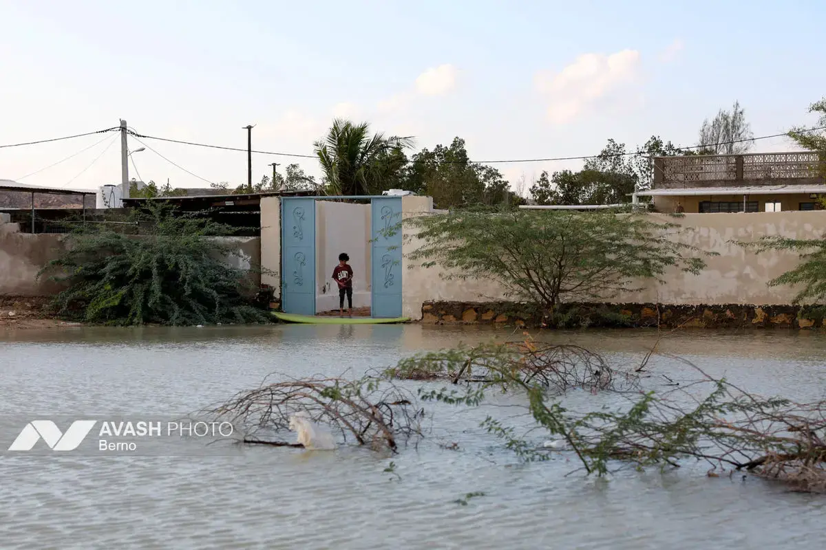 تصاویری از جزیره قشم پس از وقوع سیل 