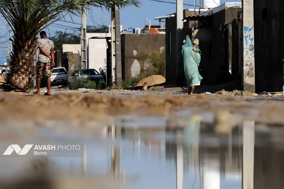 تصاویری از جزیره قشم پس از وقوع سیل 