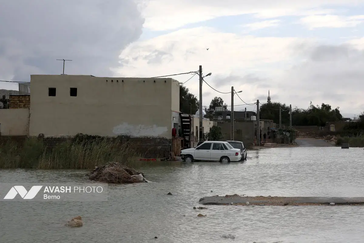 تصاویری از جزیره قشم پس از وقوع سیل 