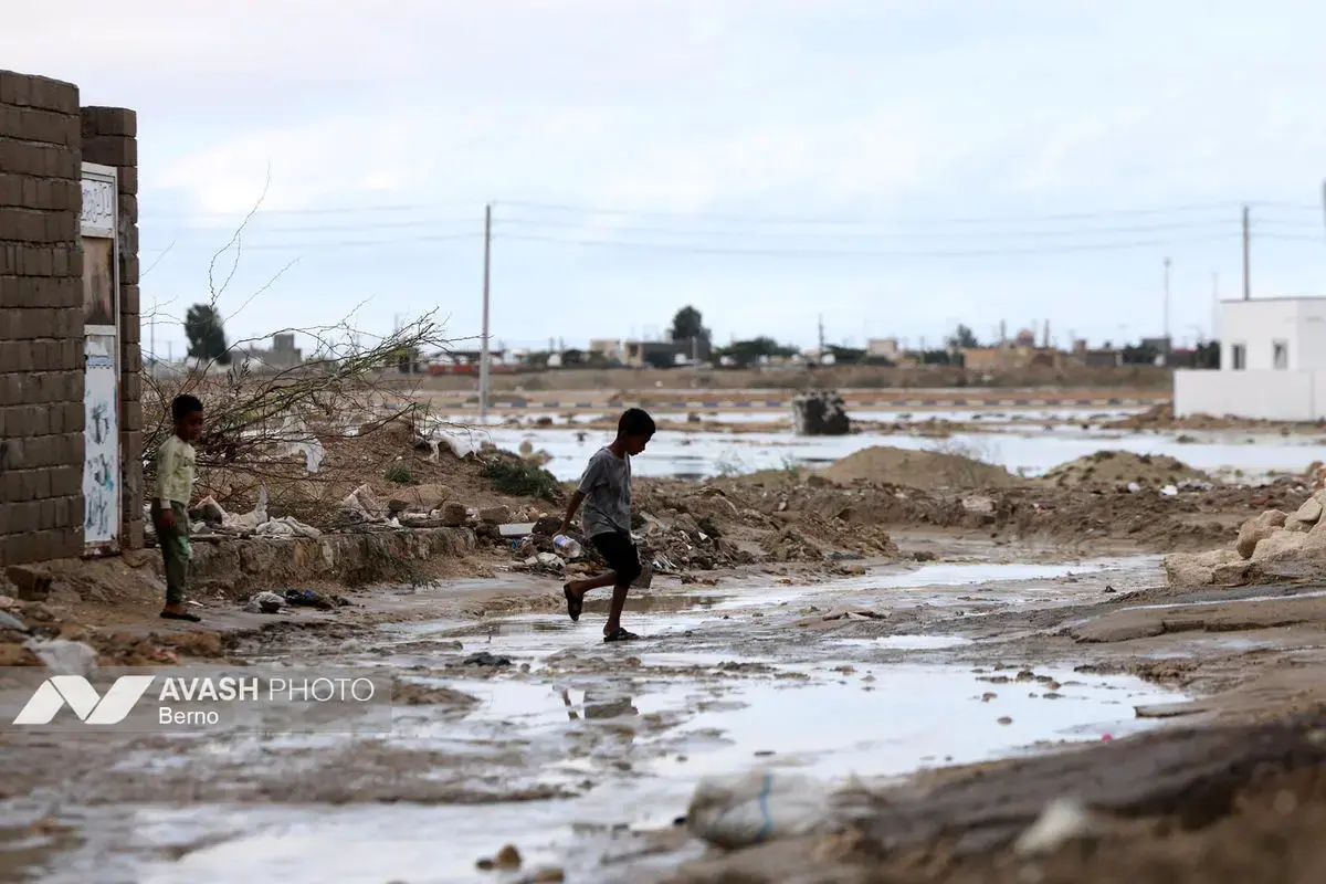 تصاویری از جزیره قشم پس از وقوع سیل 