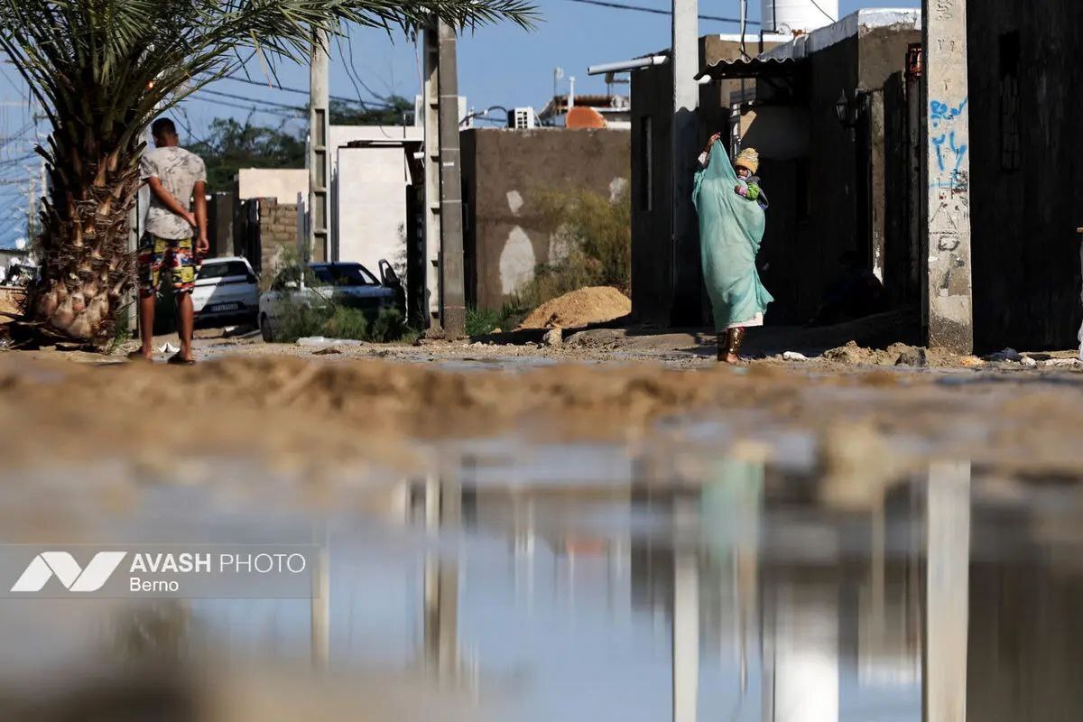 تصاویری از جزیره قشم پس از وقوع سیل 