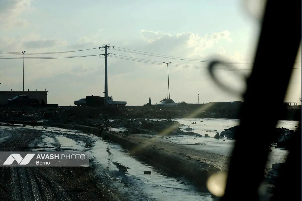 تصاویری از جزیره قشم پس از وقوع سیل 