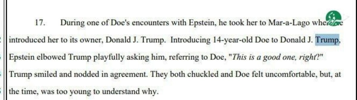 عکس/ جزئیات برخی اسناد جدید از پرونده  جفری اپستین