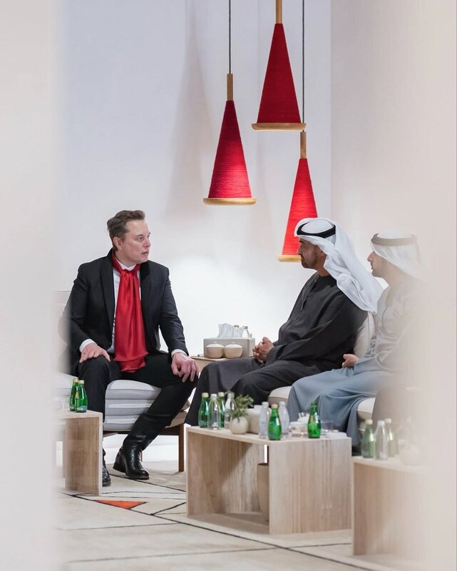  سفر ایلان ماسک به دبی و دیدار با رییس و ولیعهد این کشور