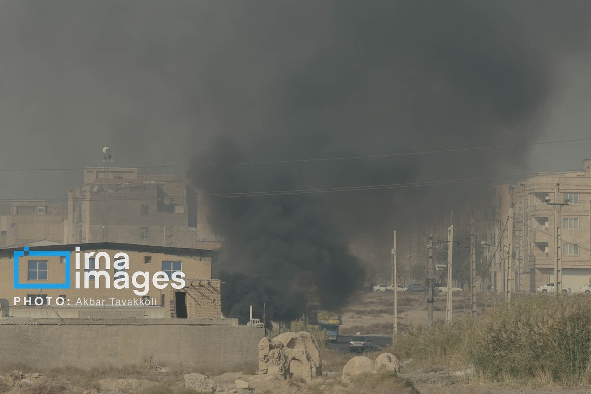 تهران زیر ابری از دود و ذرات خطرناک