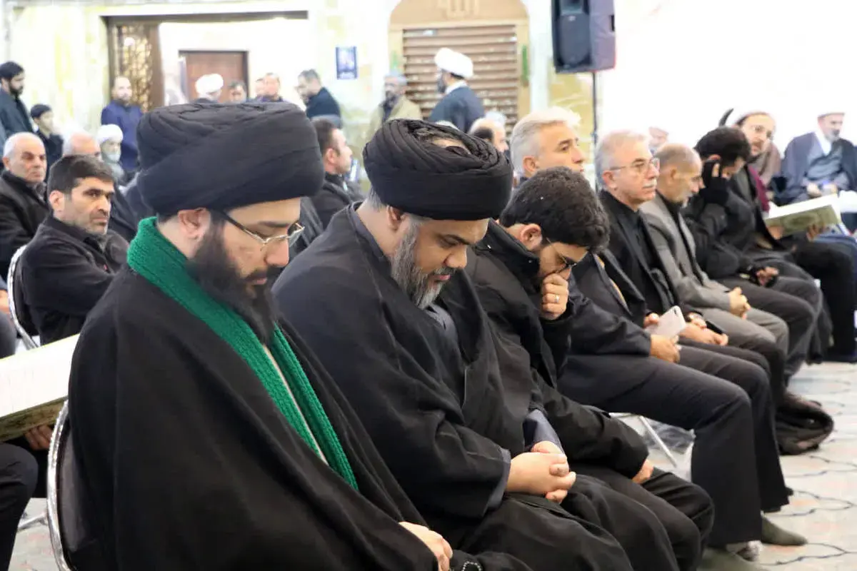 متن و حاشیه مراسم یادبود پسر کاظم صدیقی 