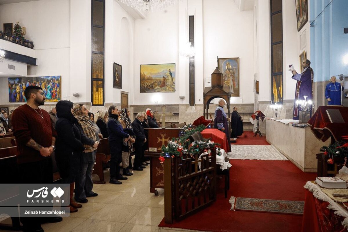 جشن سال نو میلادی در تهران با شکوه برگزار شد