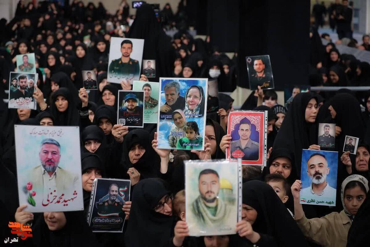 دیدار خانواده‌های شهدای جنگ ۱۲ روزه با رهبر انقلاب