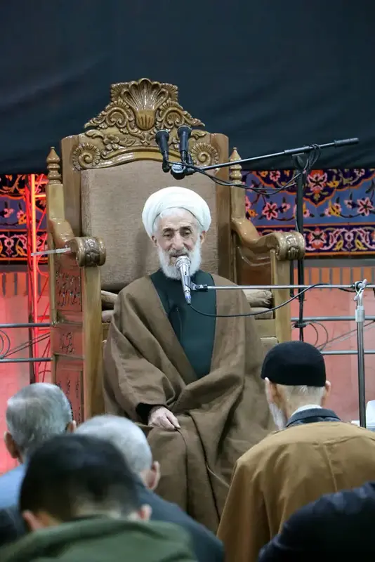 کاظم صدیقی در مراسم معنوی اعتکاف تهران