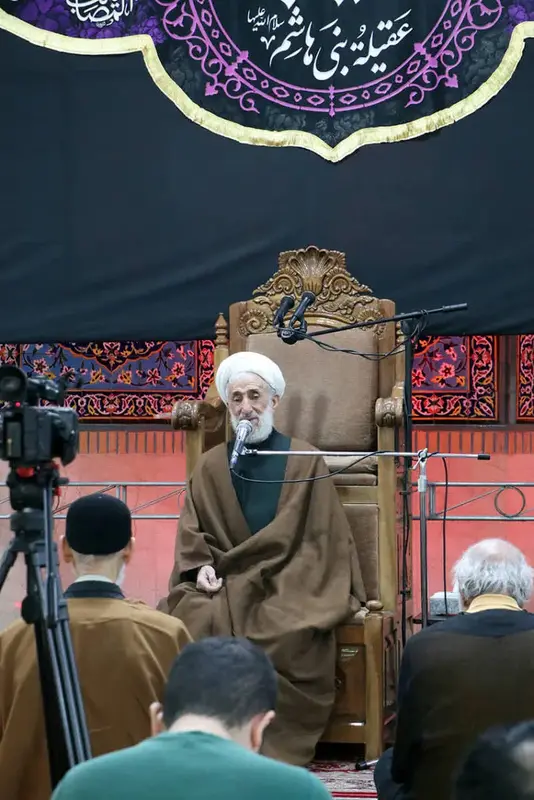 کاظم صدیقی در مراسم معنوی اعتکاف تهران