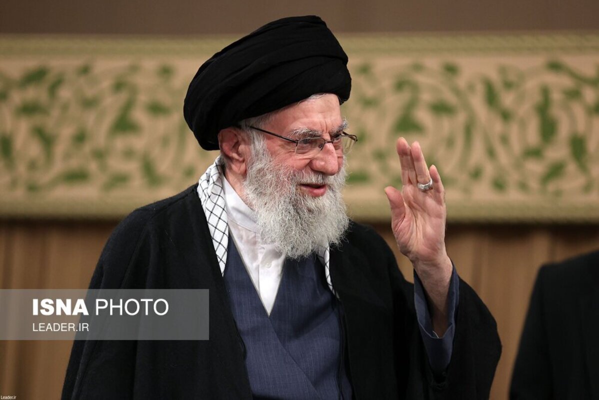 دیدار مردم قم با رهبر انقلاب