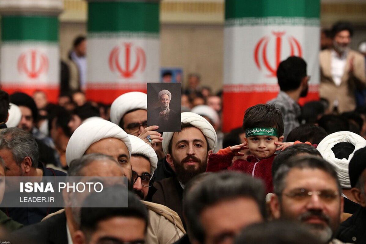 دیدار مردم قم با رهبر انقلاب