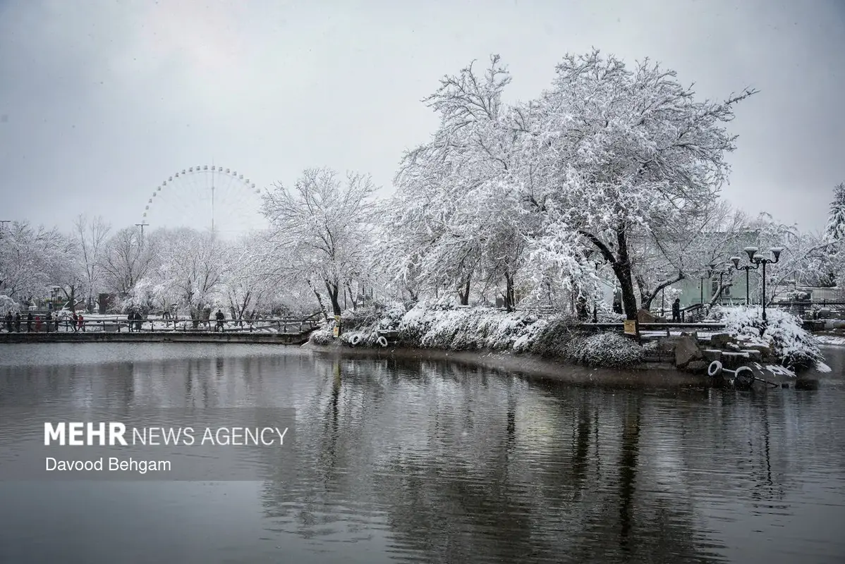عکس/ چند قاب خاص از ژست زمستانی ایران