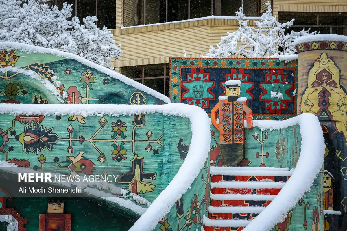 عکس/ چند قاب خاص از ژست زمستانی ایران
