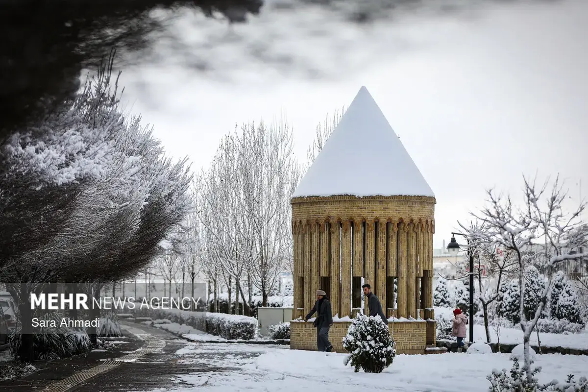 عکس/ چند قاب خاص از ژست زمستانی ایران