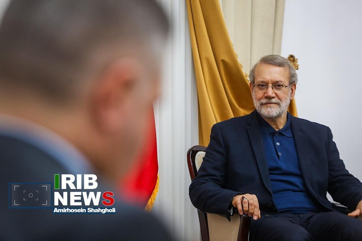 عکس/ دیدار علی لاریجانی و فواد حسین وزیر خارجه عراق