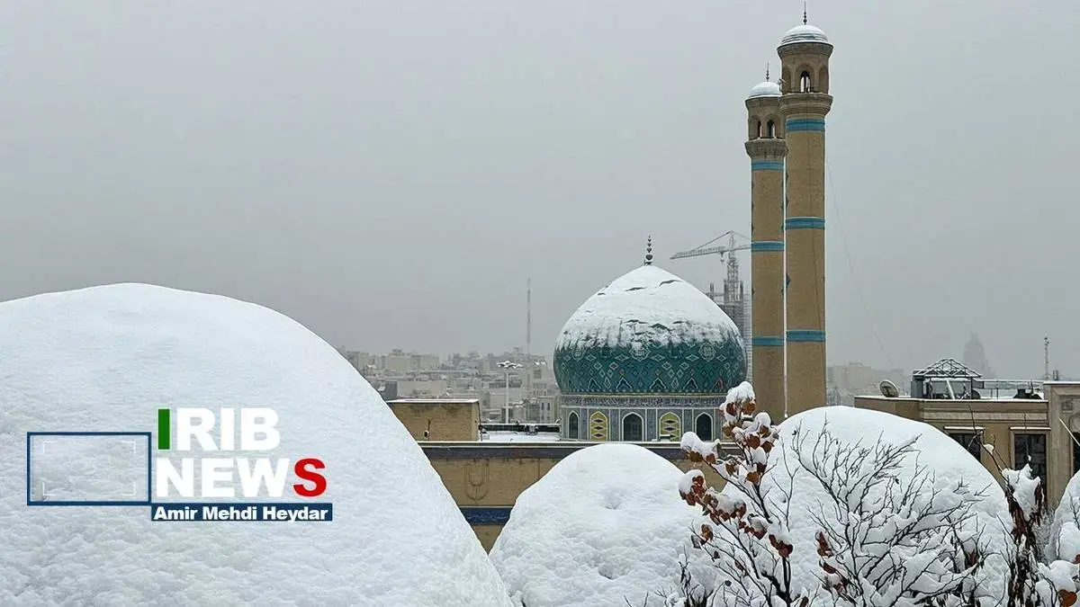  بارش برف زمستانی در تهران