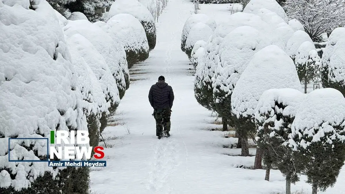  بارش برف زمستانی در تهران