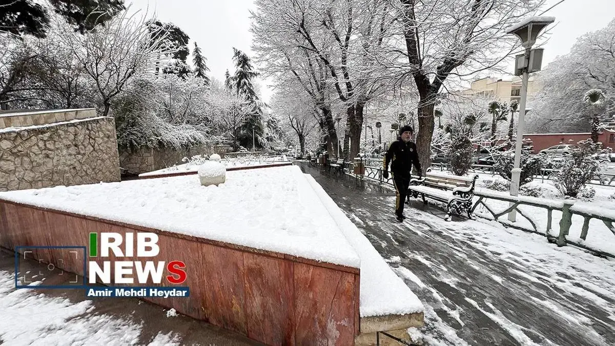  بارش برف زمستانی در تهران