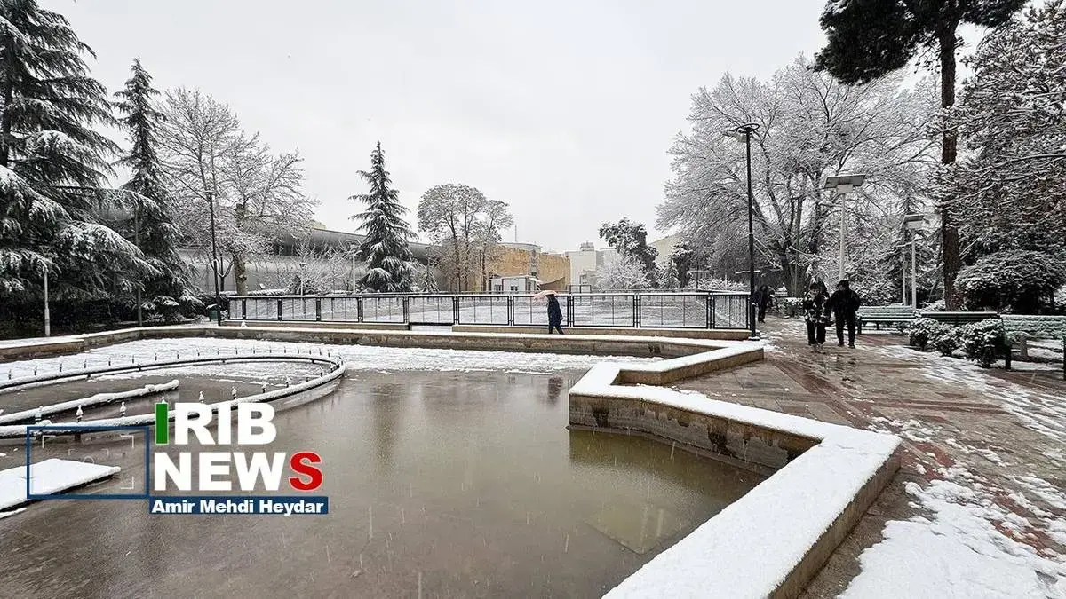  بارش برف زمستانی در تهران