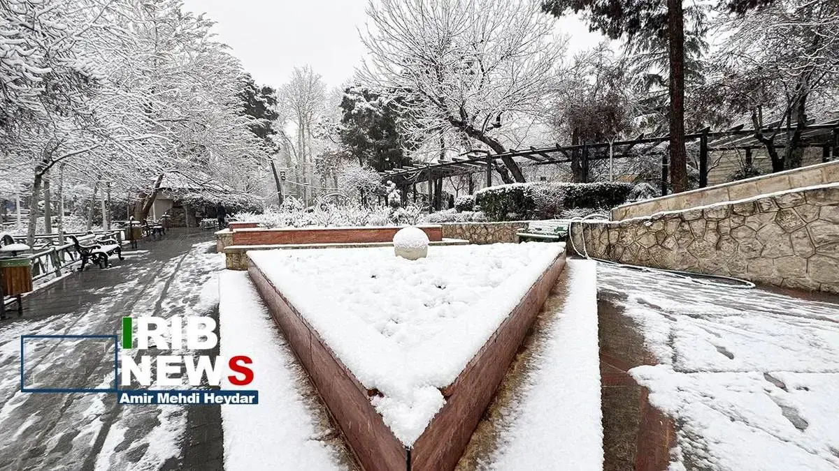  بارش برف زمستانی در تهران