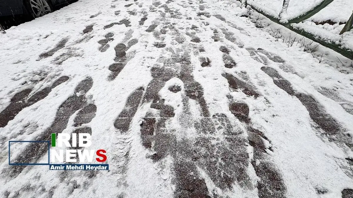  بارش برف زمستانی در تهران