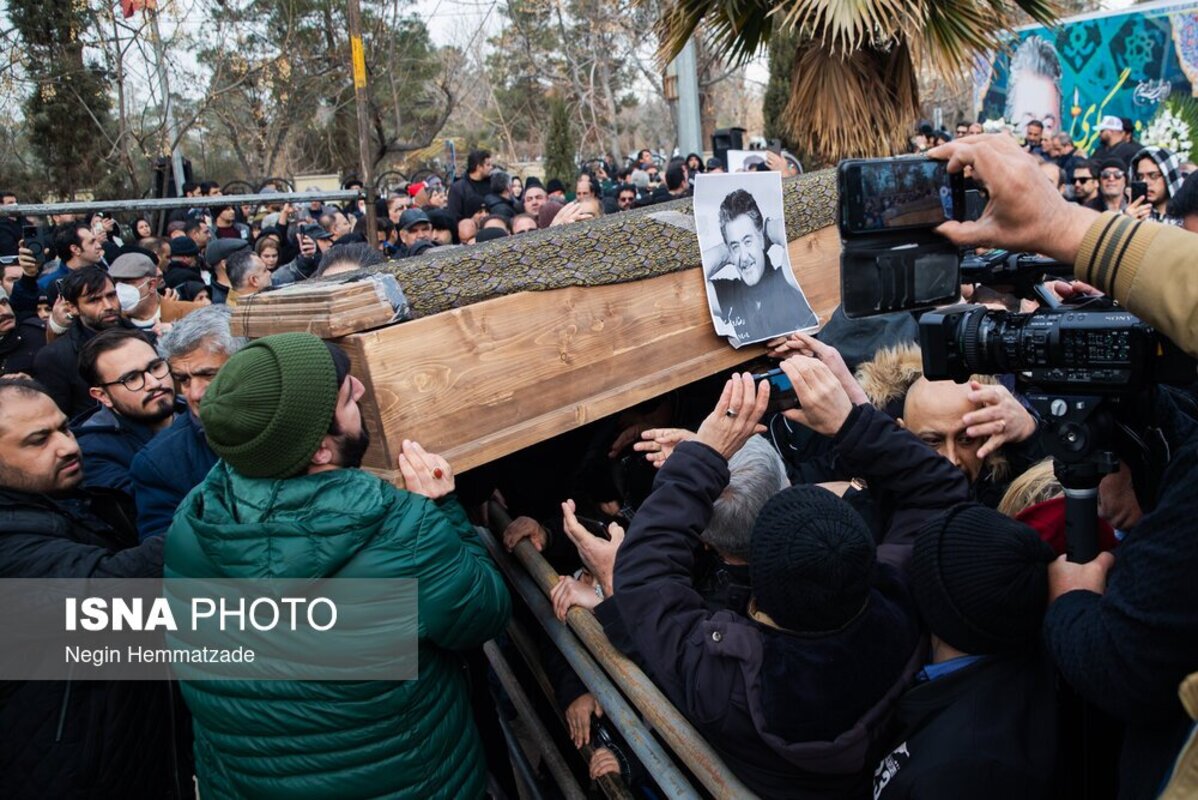 رضا رویگری در خانه ابدی آرام گرفت