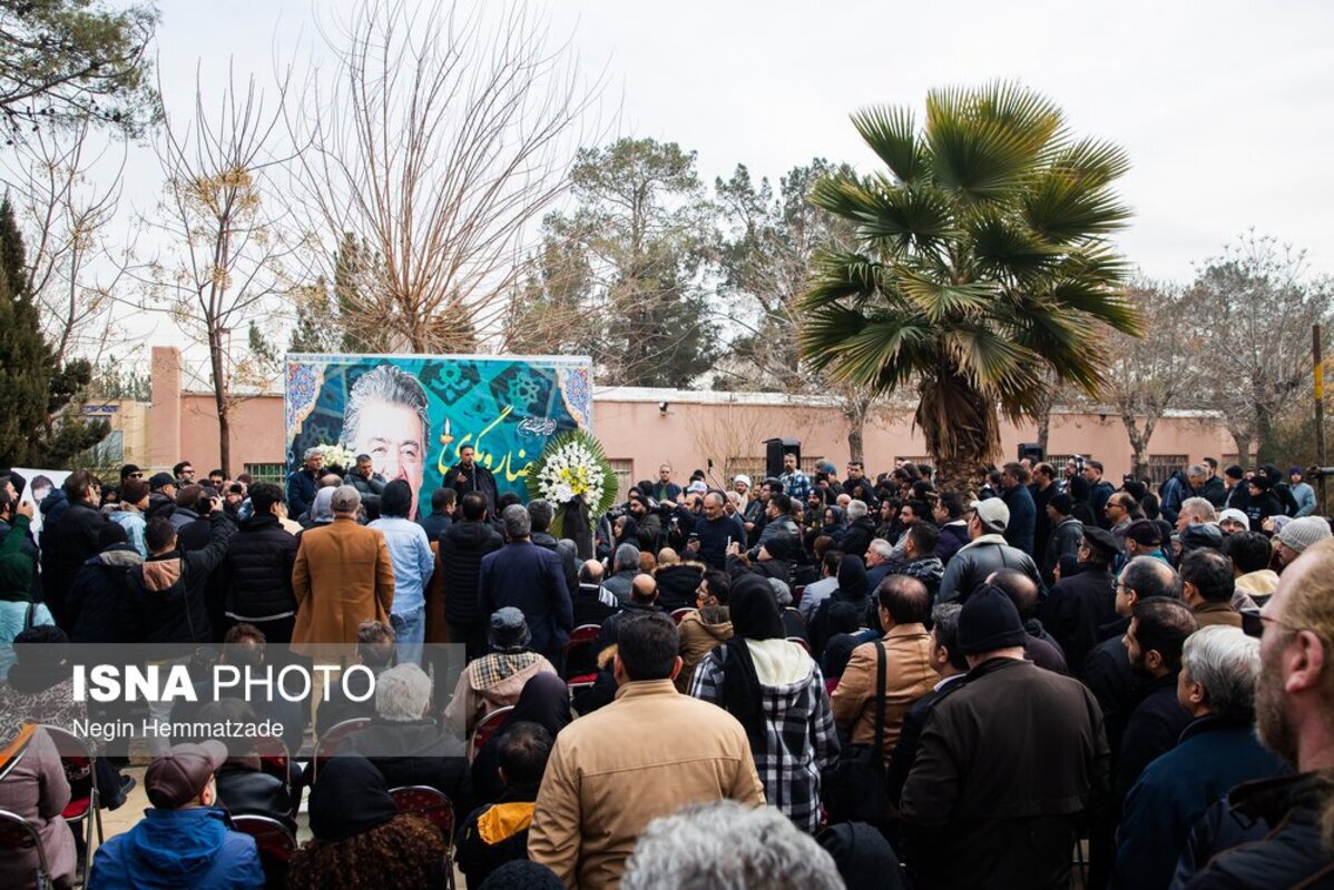 رضا رویگری در خانه ابدی آرام گرفت
