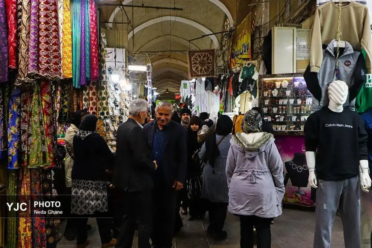 گشت و گذار در بازار بزرگ اصفهان 