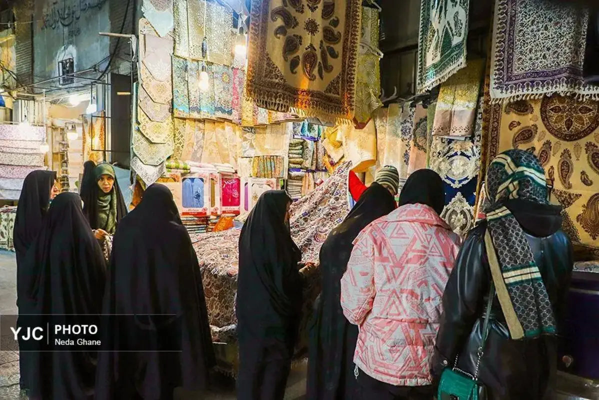 گشت و گذار در بازار بزرگ اصفهان 