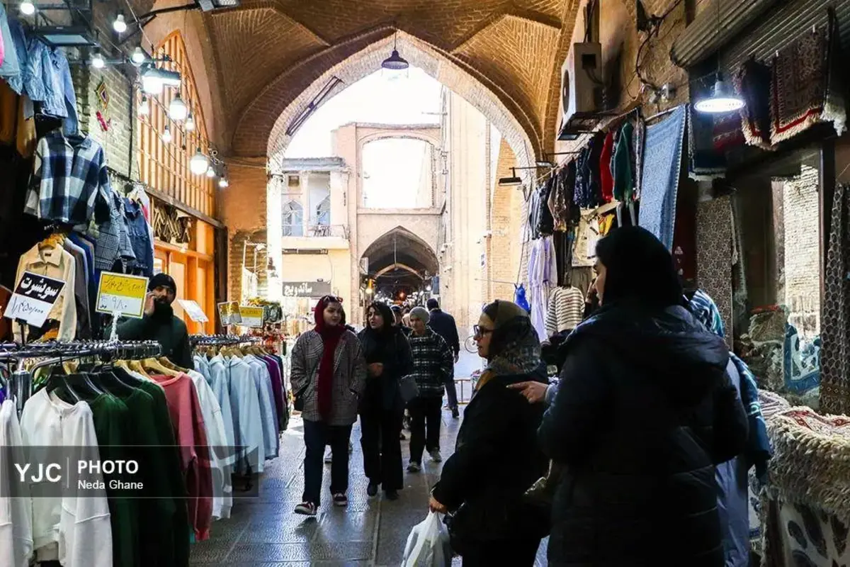 گشت و گذار در بازار بزرگ اصفهان 