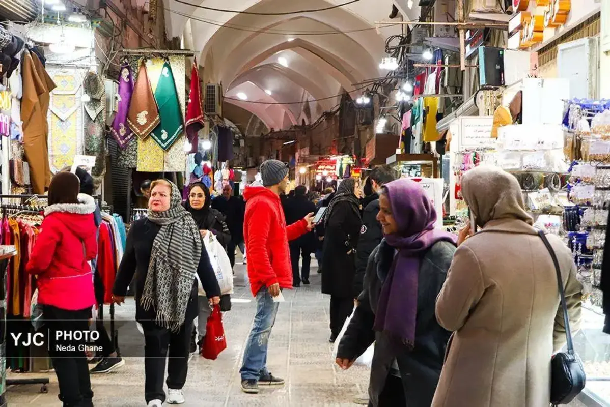 گشت و گذار در بازار بزرگ اصفهان 