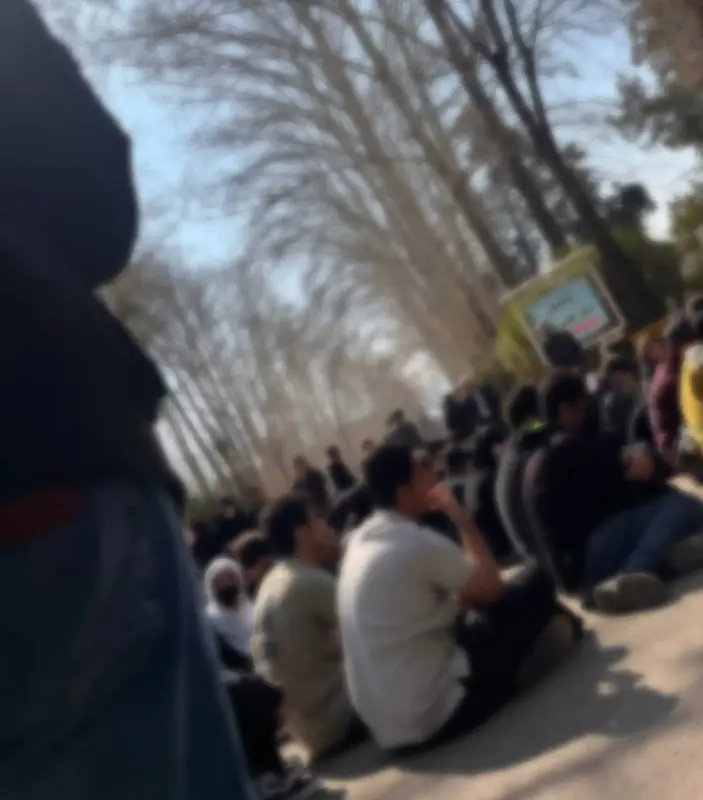 عکس/ شروع تجمعات اعتراضی در چند دانشگاه تهران