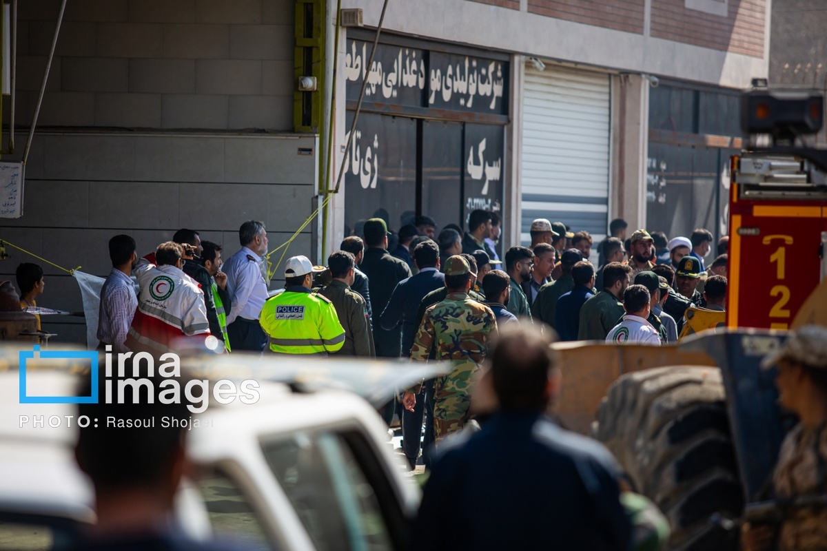 سقوط ناگهانی بالگرد ارتش در درچه اصفهان