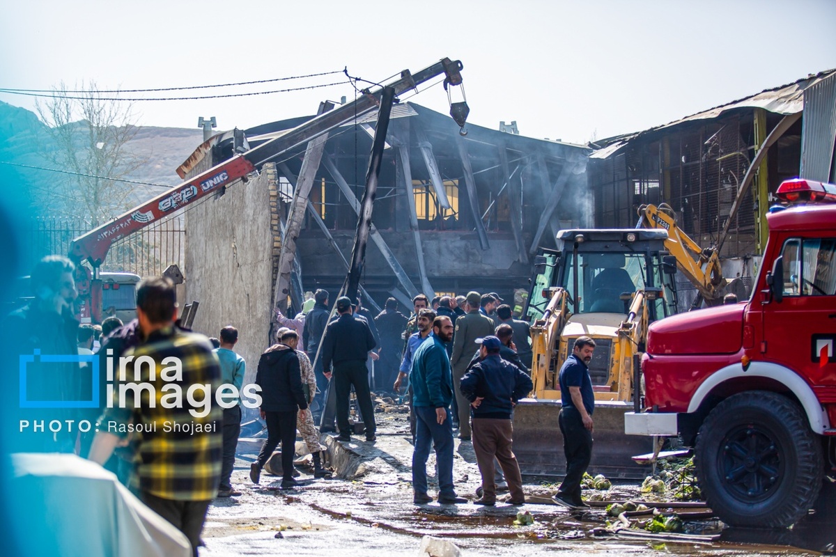 سقوط ناگهانی بالگرد ارتش در درچه اصفهان