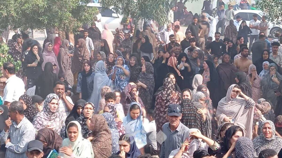 عکس/ آخرین وضعیت مدرسۀ دخترانۀ میناب پس از حمله آمریکا