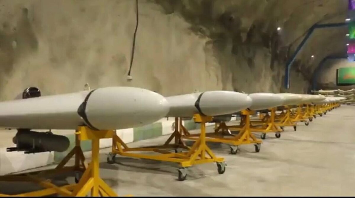 عکس/ تونل‌های پهپادی سپاه برای شلیک به سمت آمریکایی‌ها