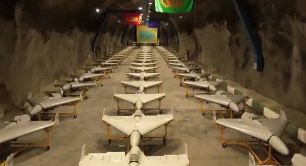 عکس/ تونل‌های پهپادی سپاه برای شلیک به سمت آمریکایی‌ها