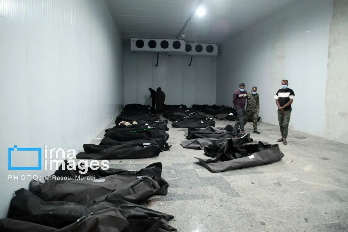 شناسایی پیکر شهدای دبستان دخترانه میناب