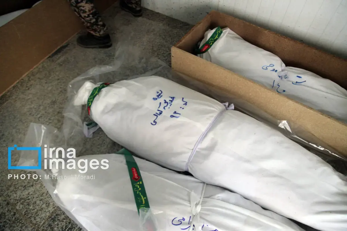 شناسایی پیکر شهدای دبستان دخترانه میناب