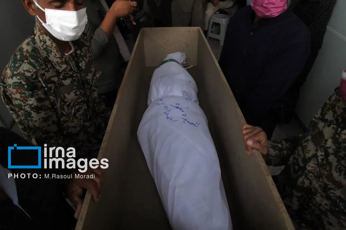 شناسایی پیکر شهدای دبستان دخترانه میناب