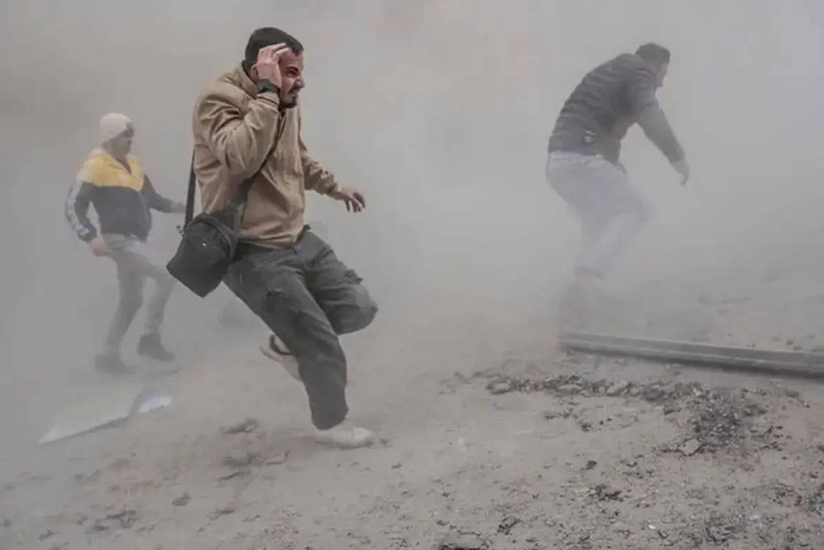  تصاویری از حمله دیروز اسرائیل به میدان فردوسی تهران 