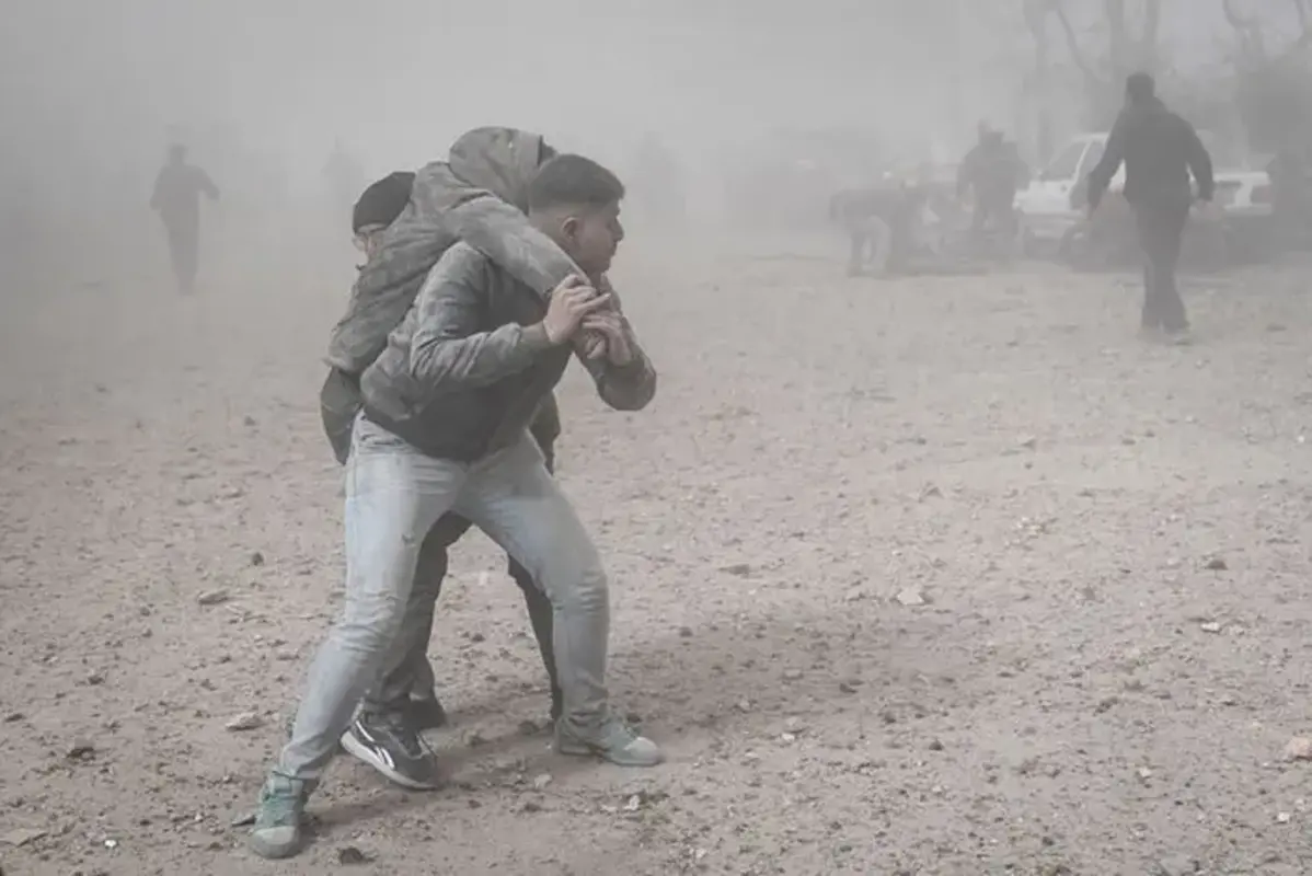  تصاویری از حمله دیروز اسرائیل به میدان فردوسی تهران 