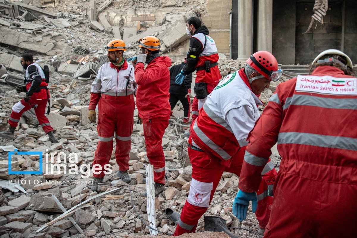 حمله هوایی به خیابان کارگر جنوبی تهران