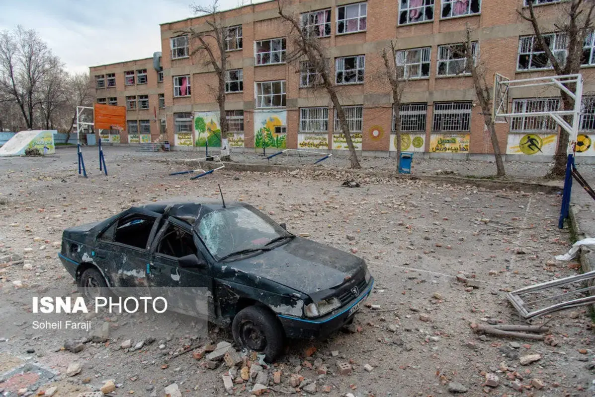 خسارات ناشی از حمله اسرائیل و آمریکا به ارومیه