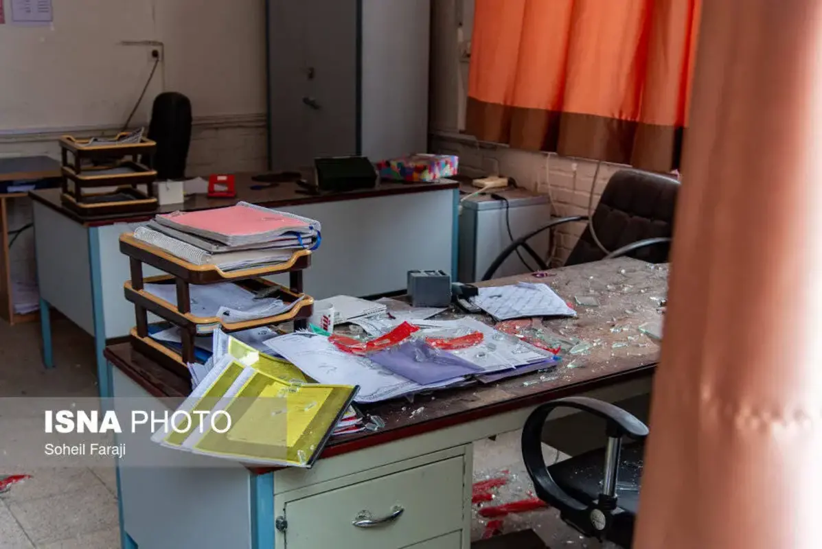 خسارات ناشی از حمله اسرائیل و آمریکا به ارومیه