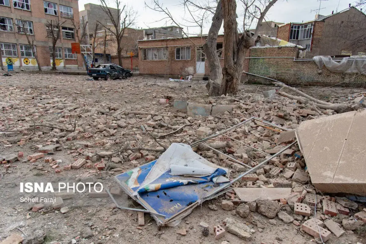 خسارات ناشی از حمله اسرائیل و آمریکا به ارومیه