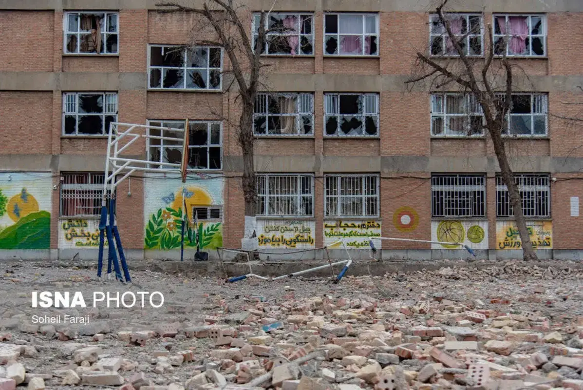 خسارات ناشی از حمله اسرائیل و آمریکا به ارومیه