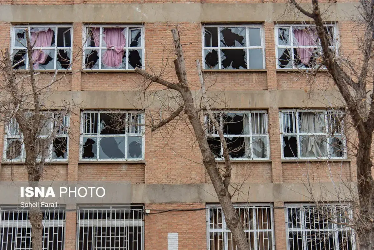 خسارات ناشی از حمله اسرائیل و آمریکا به ارومیه