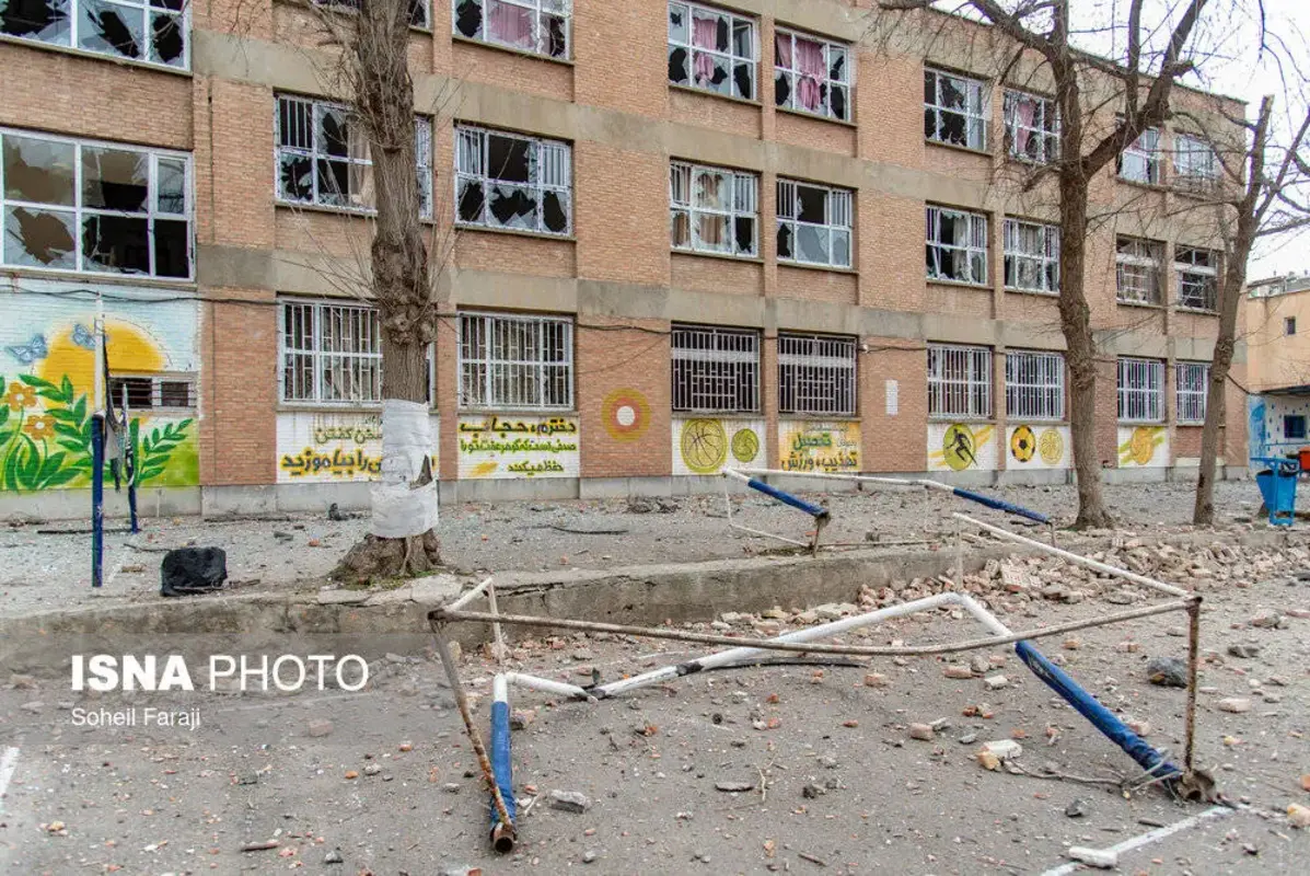 خسارات ناشی از حمله اسرائیل و آمریکا به ارومیه